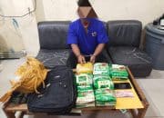 Foto terduga pemilik shabu seberat 7 kg yang ditangkap di rumah kost di Kelurahan Tanjung Palas Kota Dumai.