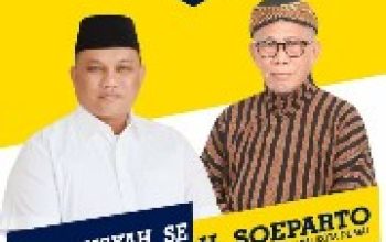 Foto : Calon Walikota Dumai Ferdiansyah, S.E dan Calon Wakil Walikota Dumai H. Soeparto di Pilkada tahun 2024.